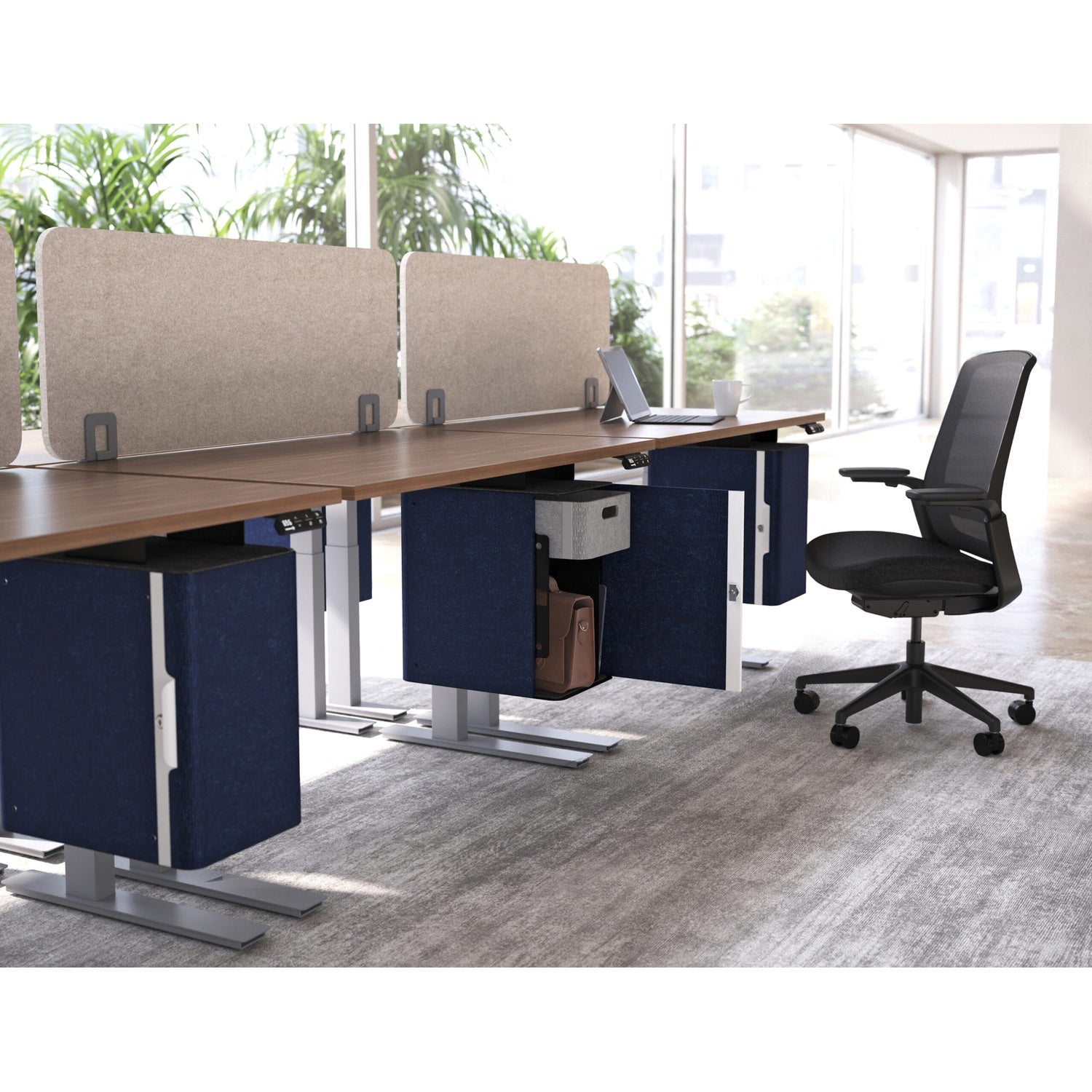 Mochi by Workspace48 — manufacturer illustration; optional components may be shown
