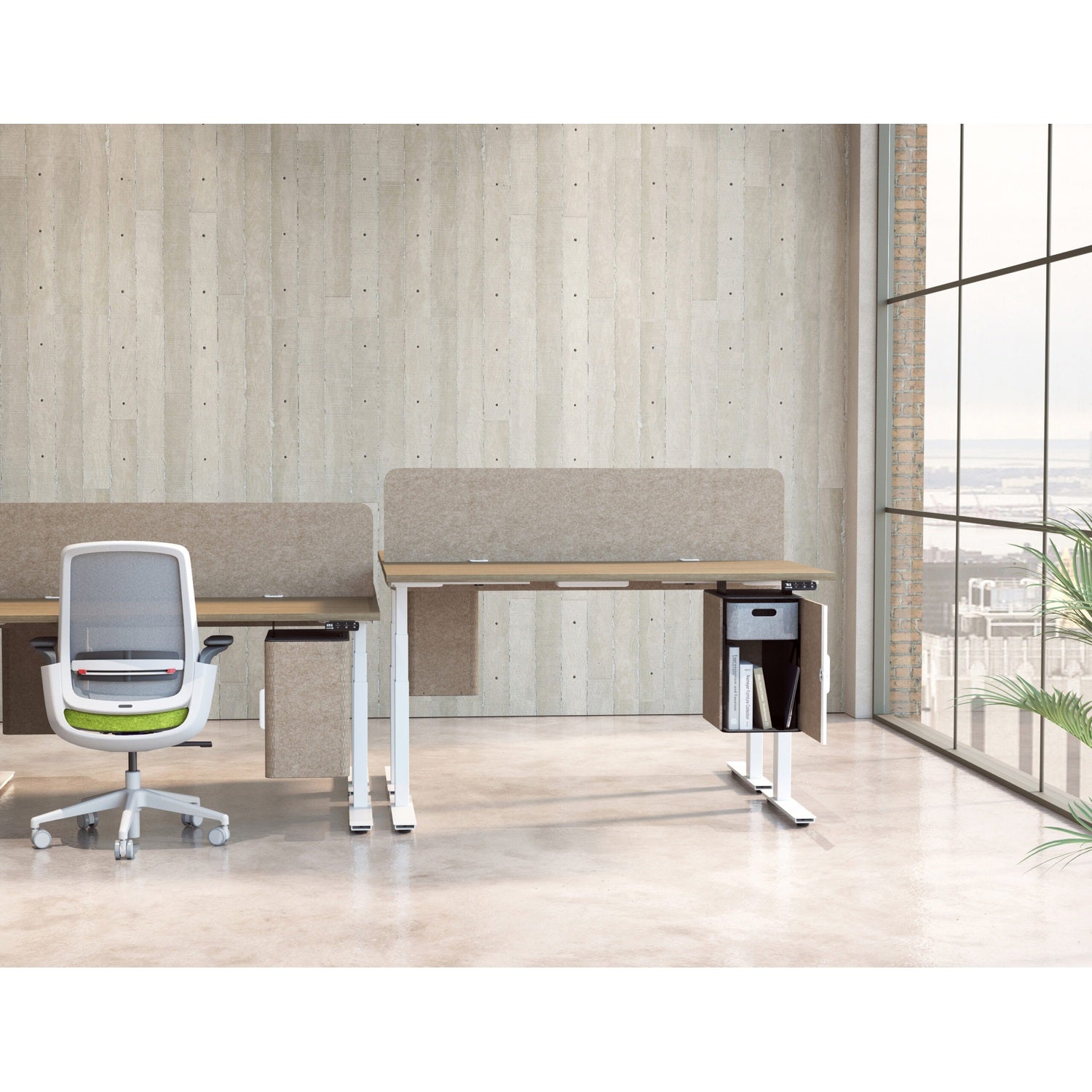 Mochi by Workspace48 — manufacturer illustration; optional components may be shown
