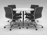 Modulus 4 Leg Tables - Sleek Design & Quick Shipping Conference Table, Meeting Table Workspace 48 