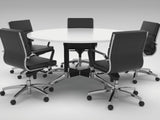 Modulus 4 Leg Tables - Sleek Design & Quick Shipping Conference Table, Meeting Table Workspace 48 