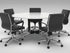 Modulus 4 Leg Tables - Sleek Design & Quick Shipping Conference Table, Meeting Table Workspace 48 