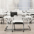 Modulus Flip Top Tables - Sleek & Versatile Flip Top Table Workspace 48 
