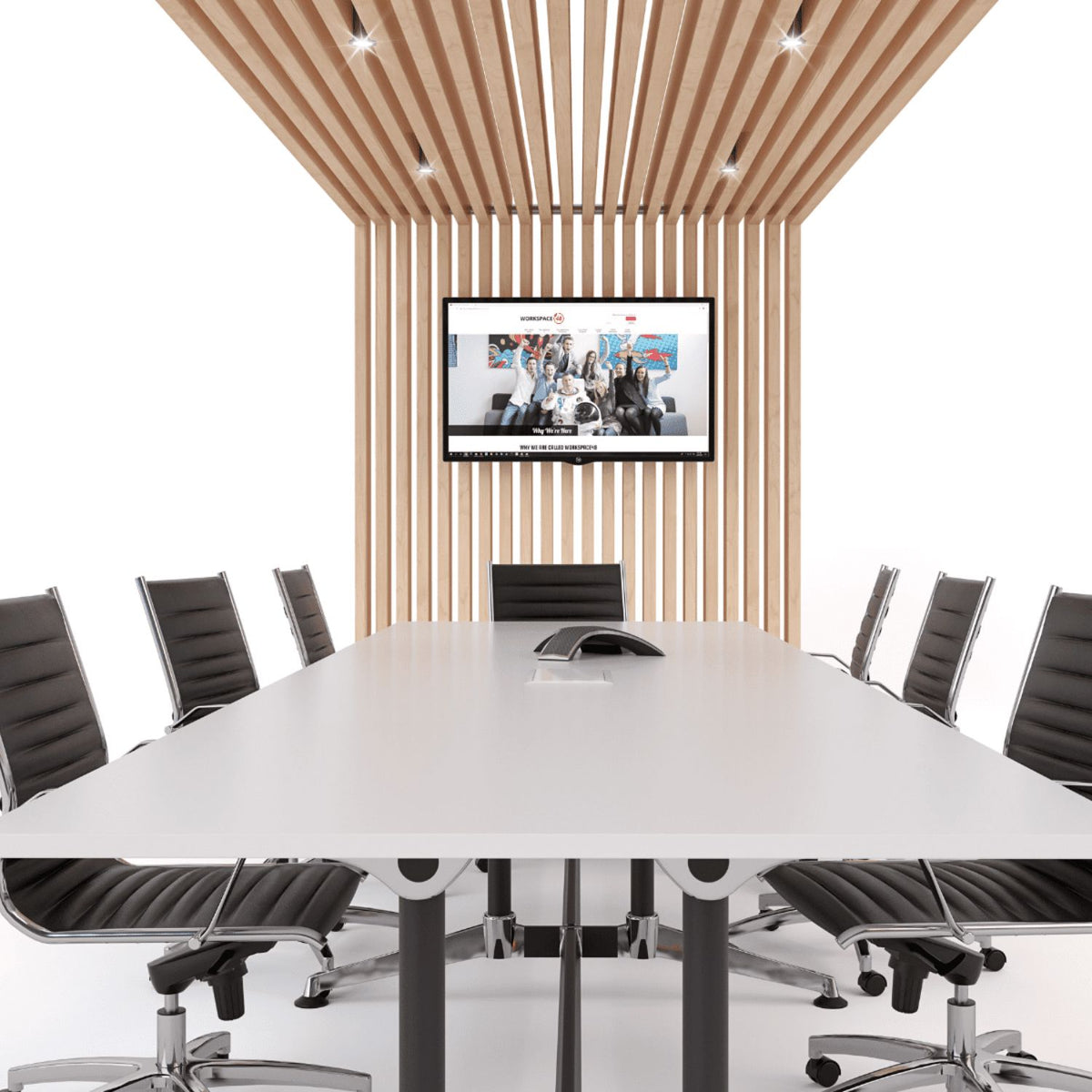 Modulus Modular Boardroom Table - Ships in 48hrs Conference Table, Meeting Table Workspace 48 