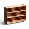 Montessori Shelf with Vertical Dividers | Two Size Types | Fern Kids Cubby & Multi-Storage, Shelving & Cabinets Fern Kids 