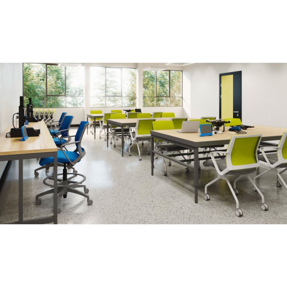 Movi Ergonomic Task Stool for Classrooms - Flexible Seating for K-12 Schools Stools SitOnIt 