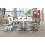 Movi Task Chair for Schools | Ergonamic, Durable & Easy-Clean Light Task Chair, Conference Chair, Computer Chair, Teacher Chair, Meeting Chair SitOnIt 