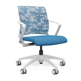 Movi Task Chair for Schools | Ergonamic, Durable & Easy-Clean Light Task Chair, Conference Chair, Computer Chair, Teacher Chair, Meeting Chair SitOnIt 