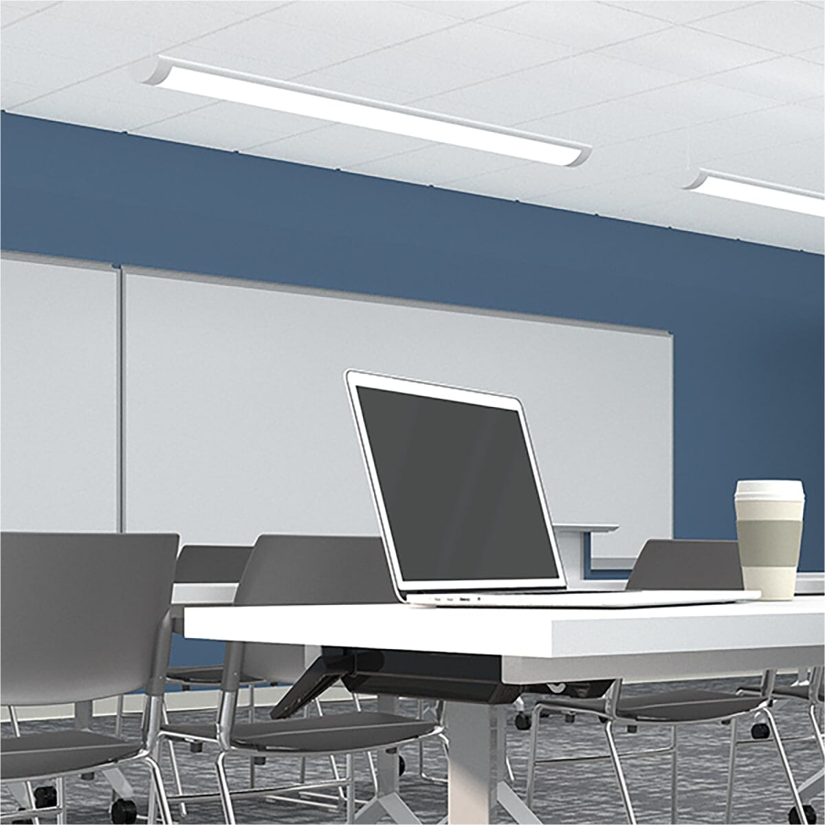 MURO Heavy-Duty Classroom Magnetic Porcelain Whiteboard Magnetic Whiteboard Fellowes 