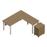 Newland | Desk Packages Office Desk Set OfficesToGo 