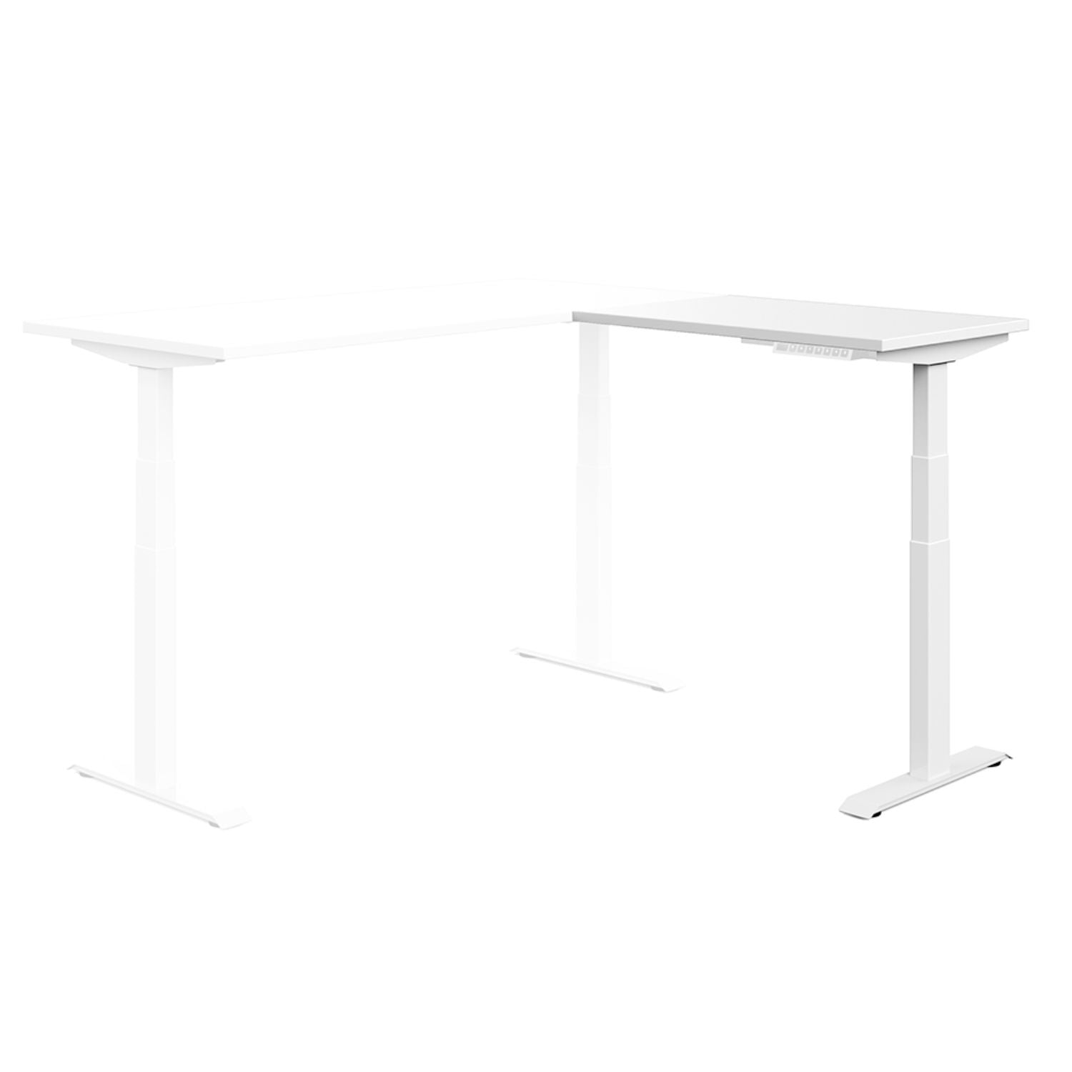 Newland | Sit-Stand Workstation Height Adjustable Table, Workstation OfficesToGo 