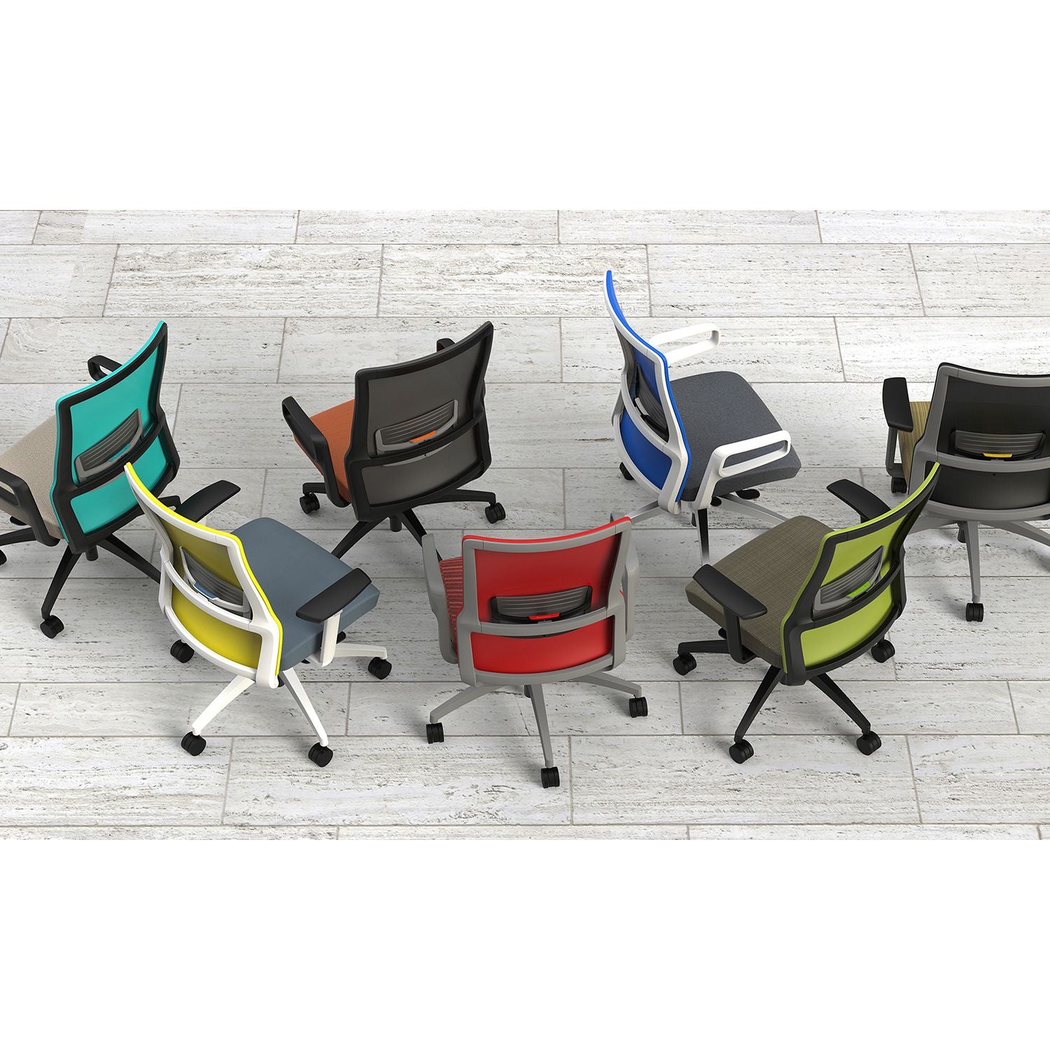 Novo Ergonomic Task Chair for Schools | Award-Winning Classroom Seating Office Chair, Conference Chair, Computer Chair, Teacher Chair, Meeting Chair SitOnIt 