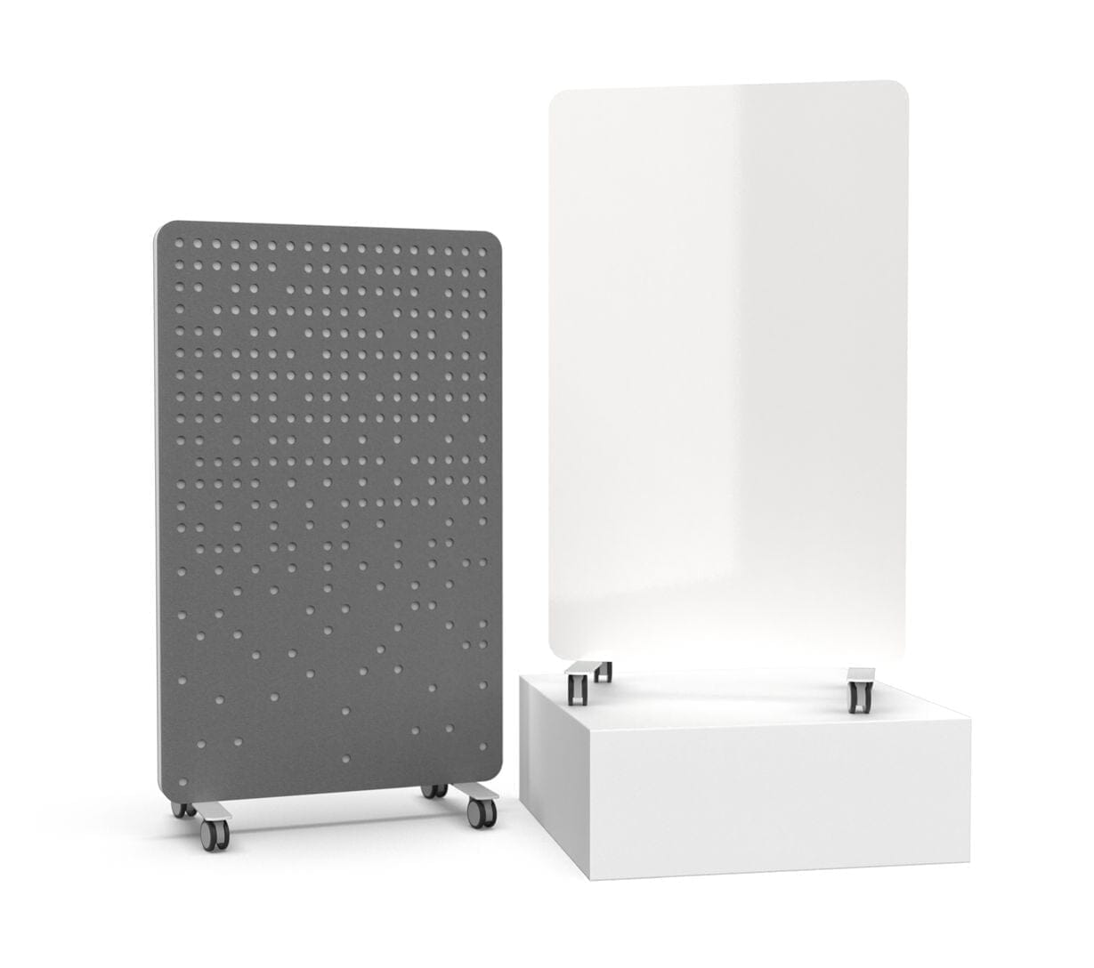 Orbit Mobile Acoustic Divider by Workspace48 Privacy Screen, Whiteboard Workspace 48 