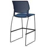 Orbix Wire Rod Stool by SitOnIt | Plastic Shell, Armless Stools SitOnIt 