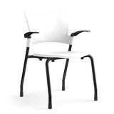 Relay 4-Leg Stacking Chair – Durable Polypropylene Seating for Classrooms & Training Guest Chair, Cafe Chair, Stack Chair SitOnIt 