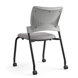 Relay 4-Leg Stacking Chair – Durable Polypropylene Seating for Classrooms & Training Guest Chair, Cafe Chair, Stack Chair SitOnIt 