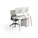 Reya Student Desk | Angled & Straight Leg Options | Durable Classroom Furniture Home Office SitOnIt 