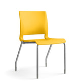 Rio Stackable Plastic Chair with ARC Technology | Durable K-12 School & Classroom Seating Guest Chair, Stack Chair SitOnIt 