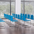 Rowdy Stackable Chair – Durable Plastic & Wire Frame Seating Guest Chair, Cafe Chair, Stack Chair SitOnIt 