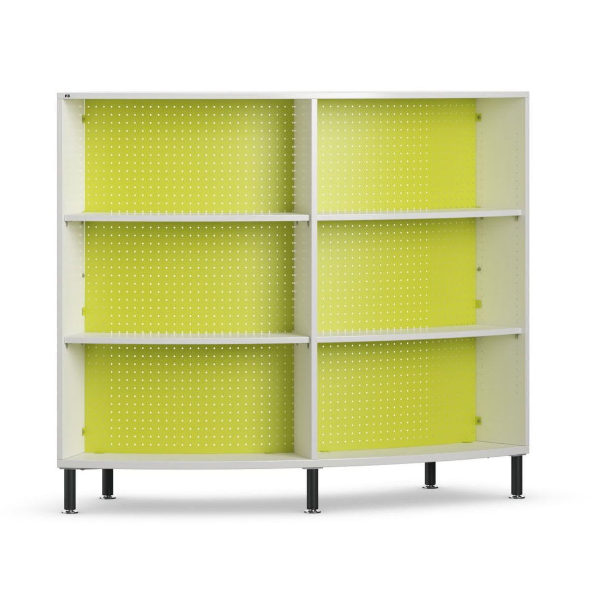 Shift+ Transfer Curved Shelving Bookcase VS America 