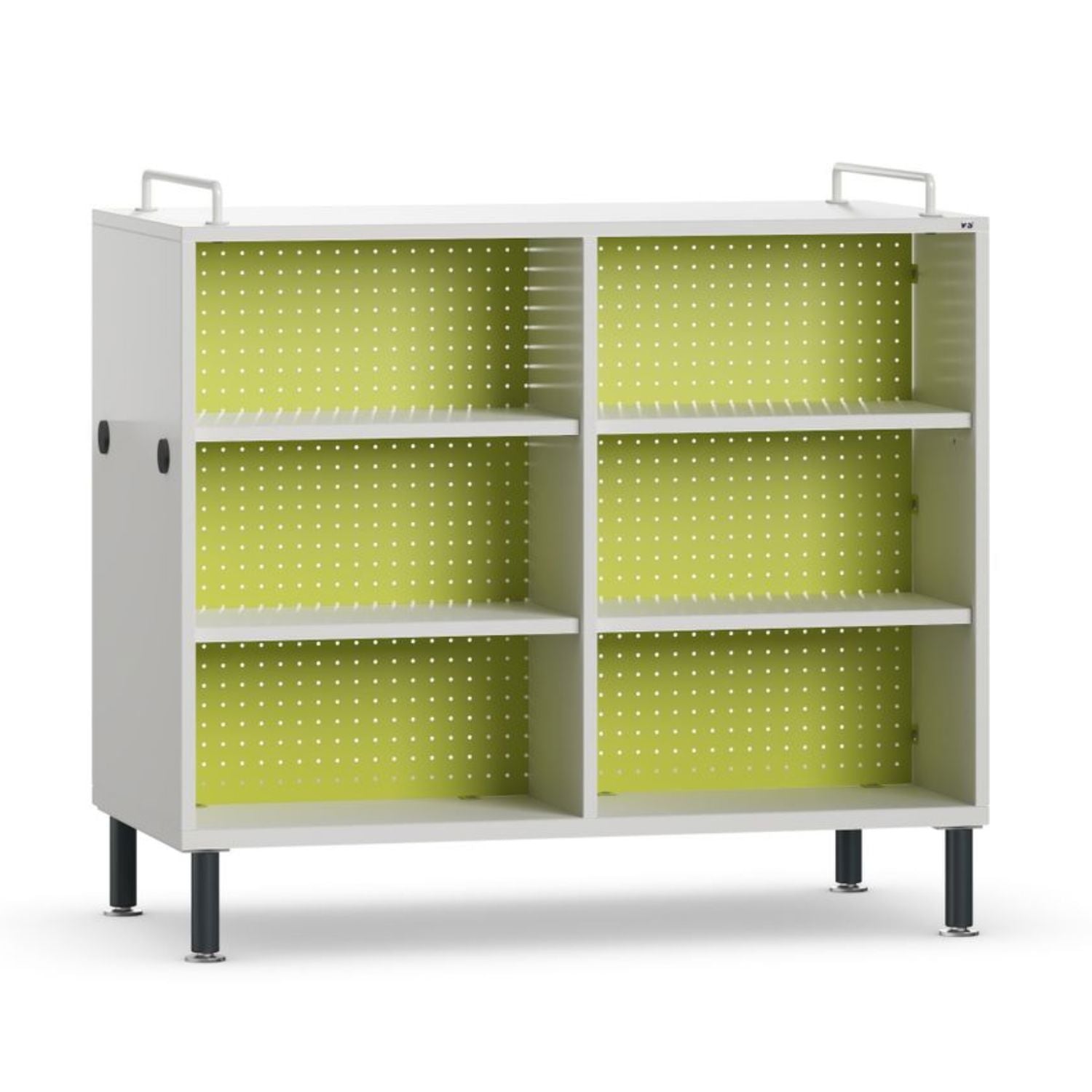 Shift+ Transfer Double Sided Straight Storage Unit Bookcase VS America 