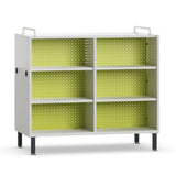 Shift+ Transfer Double Sided Straight Storage Unit Bookcase VS America 