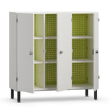 Shift+ Transfer Straight Storage Unit w/ Doors Bookcase VS America 