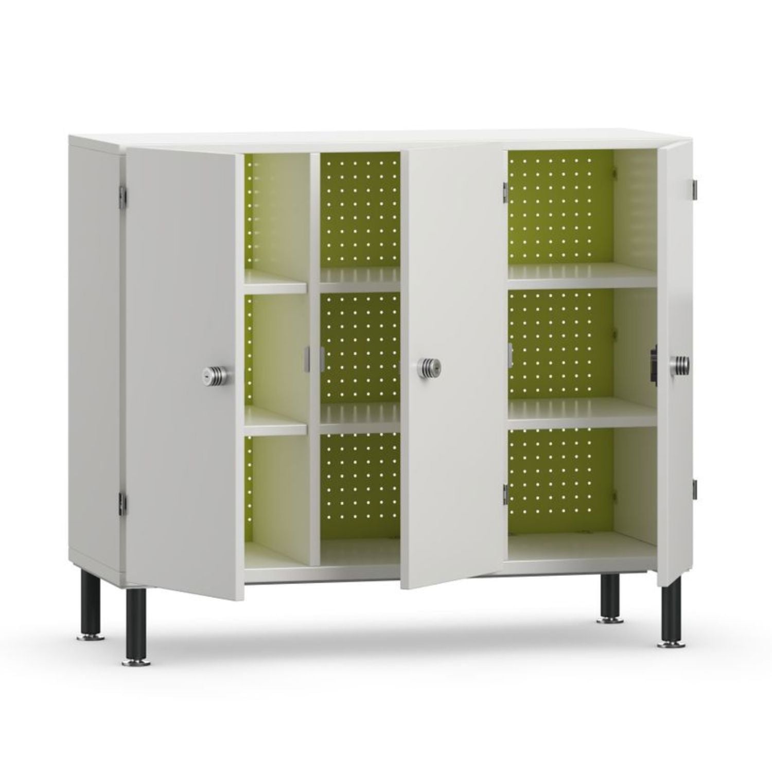 Shift+ Transfer Straight Storage Unit w/ Doors Bookcase VS America 