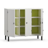 Shift+ Transfer Straight Storage Unit w/ Doors Bookcase VS America 