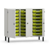Shift+ Transfer Straight Storage Unit w/ Doors Bookcase VS America 