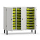 Shift+ Transfer Straight Storage Unit w/ Doors Bookcase VS America 
