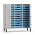 Shift+ Transfer Straight Storage Unit w/ Doors Bookcase VS America 