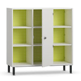 Shift+ Transfer Straight Storage Unit w/ Doors Bookcase VS America 