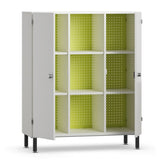 Shift+ Transfer Straight Storage Unit w/ Doors Bookcase VS America 