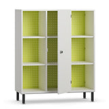 Shift+ Transfer Straight Storage Unit w/ Doors Bookcase VS America 