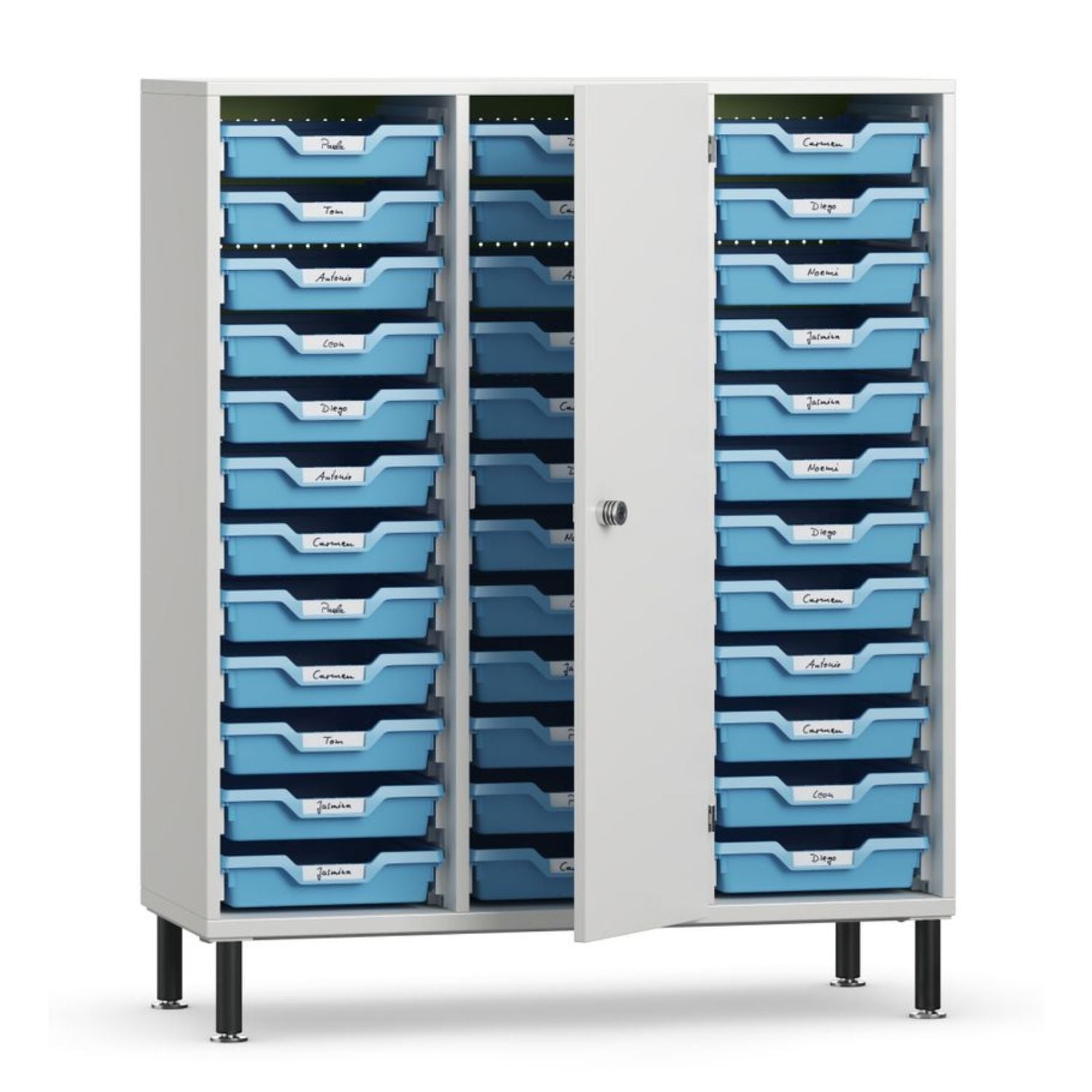 Shift+ Transfer Straight Storage Unit w/ Doors Bookcase VS America 