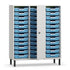 Shift+ Transfer Straight Storage Unit w/ Doors Bookcase VS America 