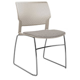 SitOnIt Orbix Wire Rod Chair | Plastic Shell, Arm or Armless Guest Chair, Cafe Chair, Stack Chair SitOnIt 