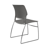 SitOnIt Orbix Wire Rod Chair | Plastic Shell, Arm or Armless Guest Chair, Cafe Chair, Stack Chair SitOnIt 