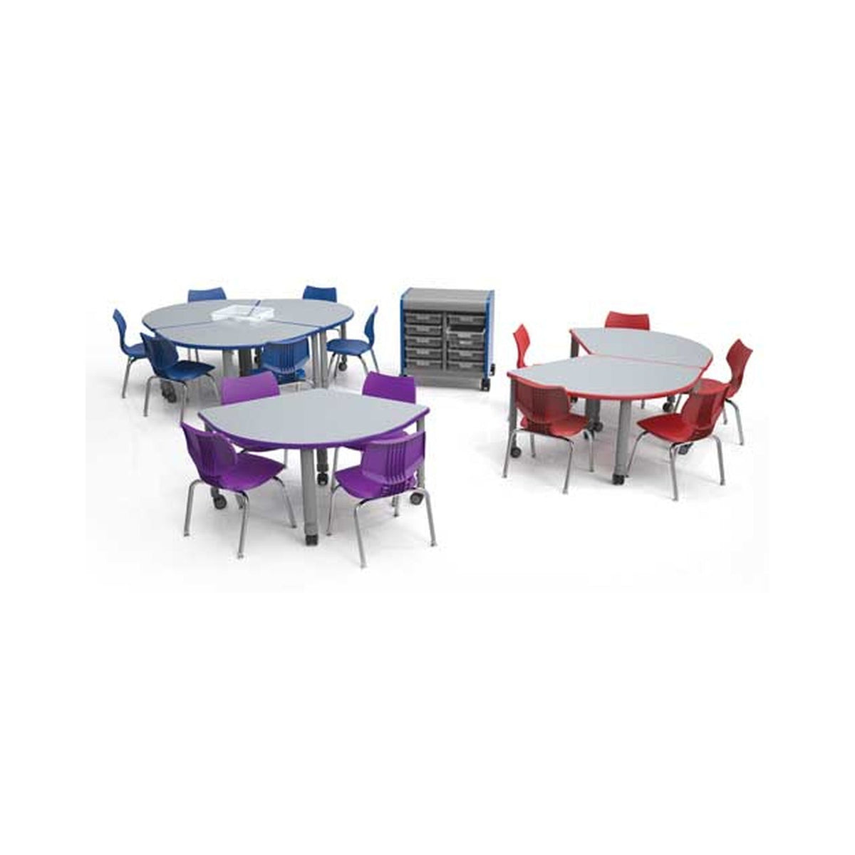 Interchange® 3-2-1 Desk — manufacturer product image