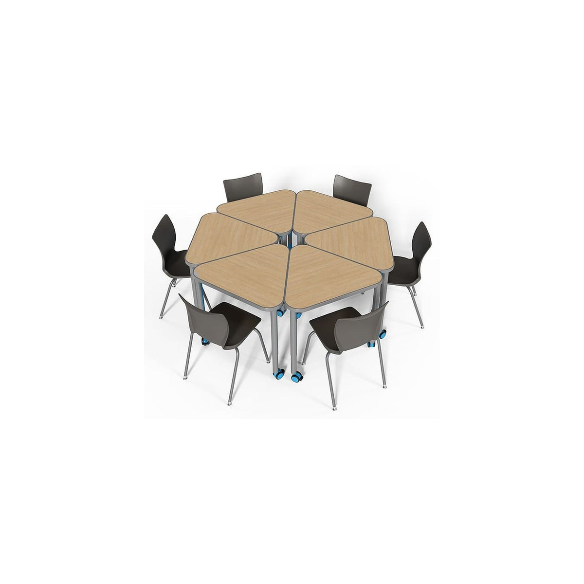 Elemental® Student Desk – Triangle — manufacturer product image