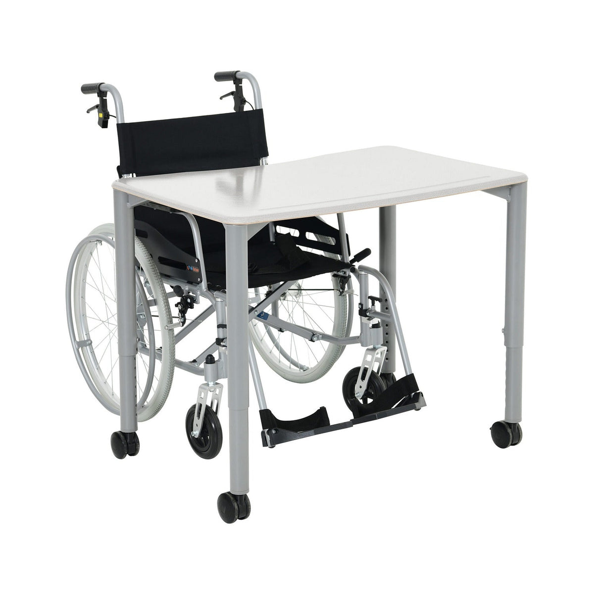Elemental® 24 × 36 ADA Hard Plastic Desk — manufacturer product image