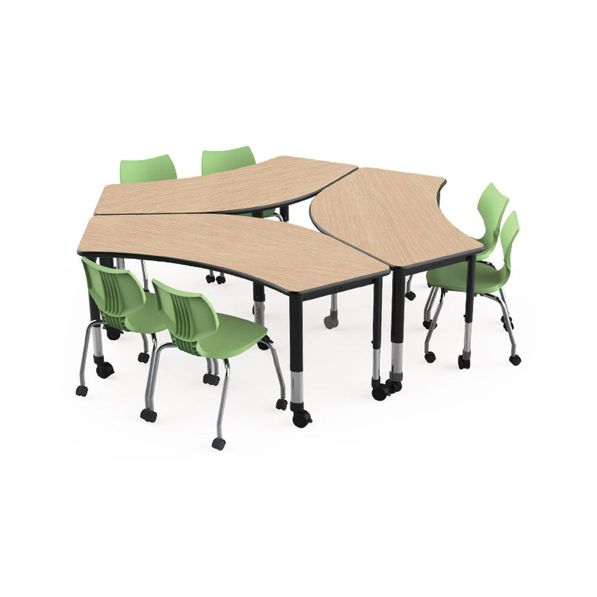 Interchange® Crescent Table — manufacturer product image