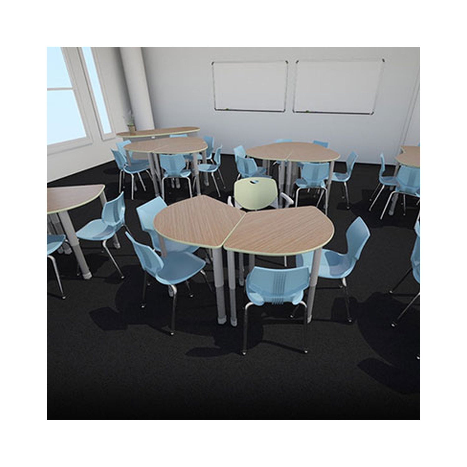 Interchange® 3-2-1 Desk — manufacturer product image