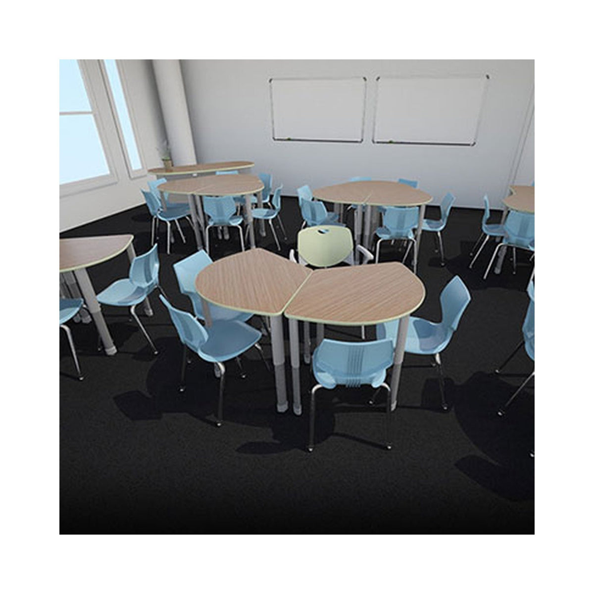 Interchange® 3-2-1 Desk — manufacturer product image