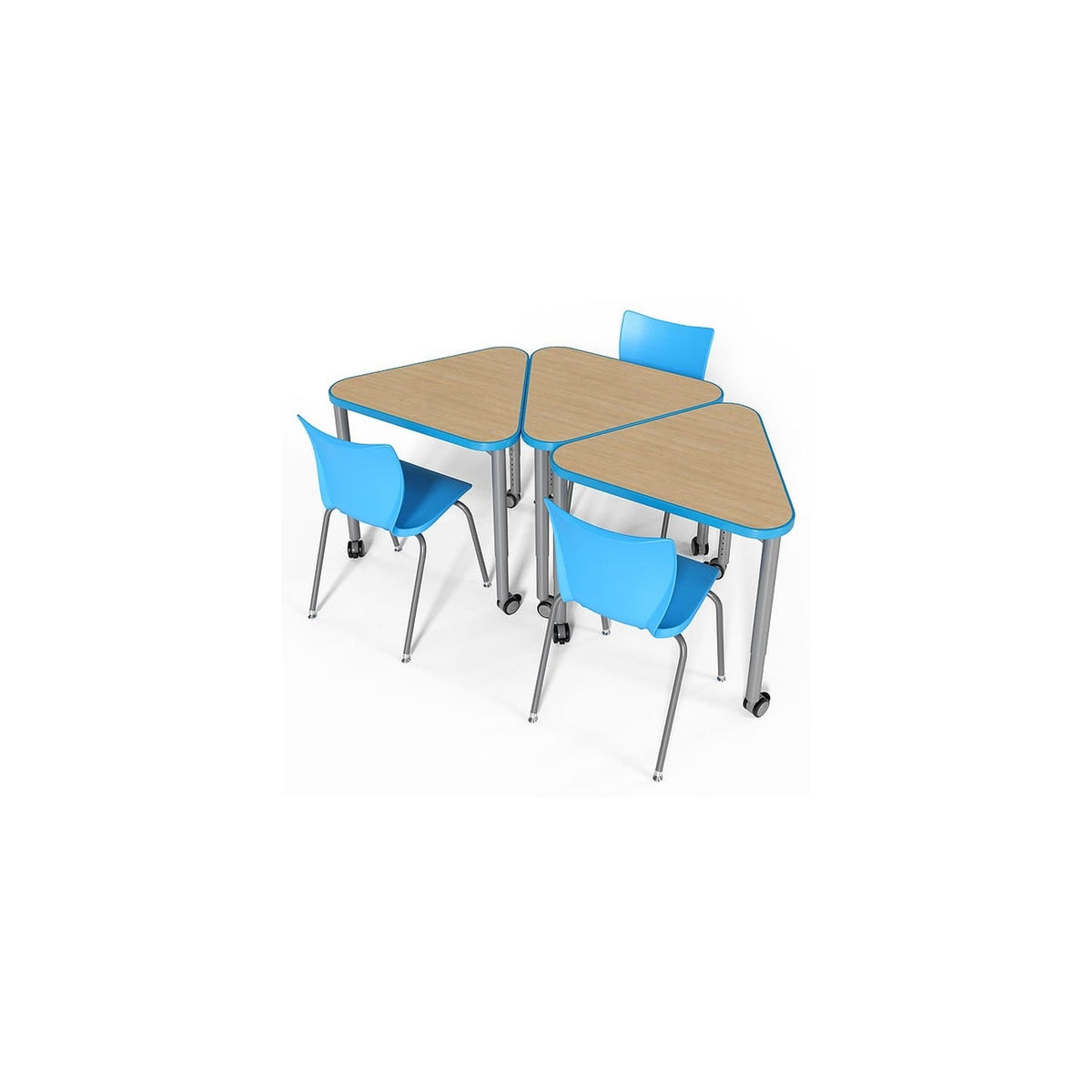 Elemental® Student Desk – Triangle — manufacturer product image