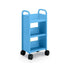 Booktruck, Three Sloping Shelf — manufacturer product image
