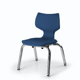 Smith System | Flavors Four Leg Stack Chair | Glides or Casters Classroom Chairs, Stack Chairs, Student Chairs Smith System 