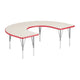 Smith System Foresight Horseshoe Activity Table for Collaborative K-12 Learning Classroom Tables Smith System 