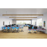 Smith System Groove Height-Adjustable Task Chair | Ergonomic School Seating for K-12 Classroom Chairs, Student Chairs, Cafe Chairs Smith System 