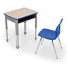 Smith System | Interchange Open Front Student Desks | Rectangle Shape Student Desk Smith System 